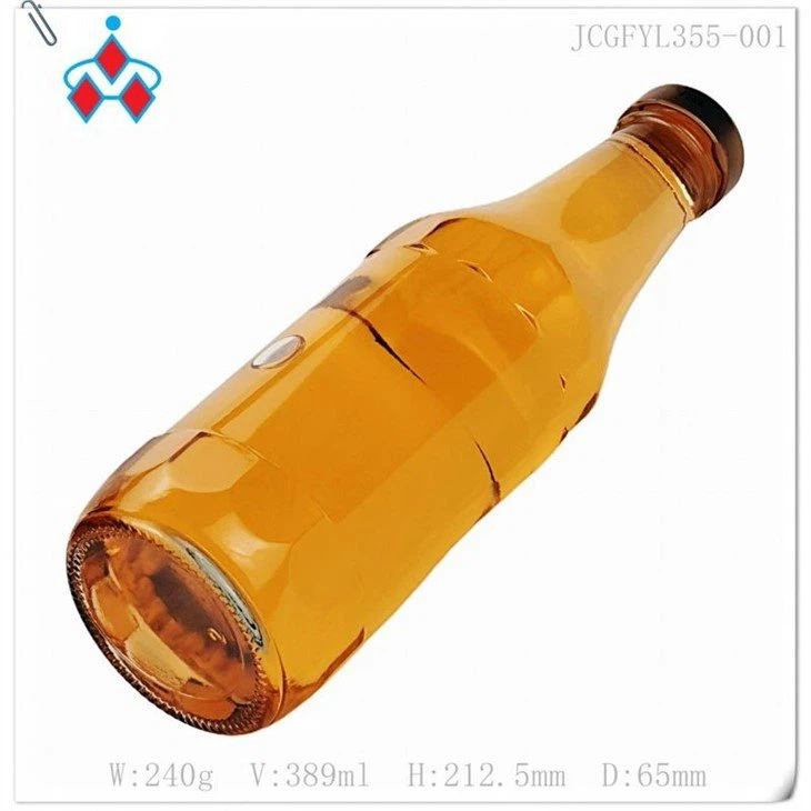 Soft drink glass bottle 